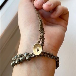 Chan Luu wrap bracelet sterling silver